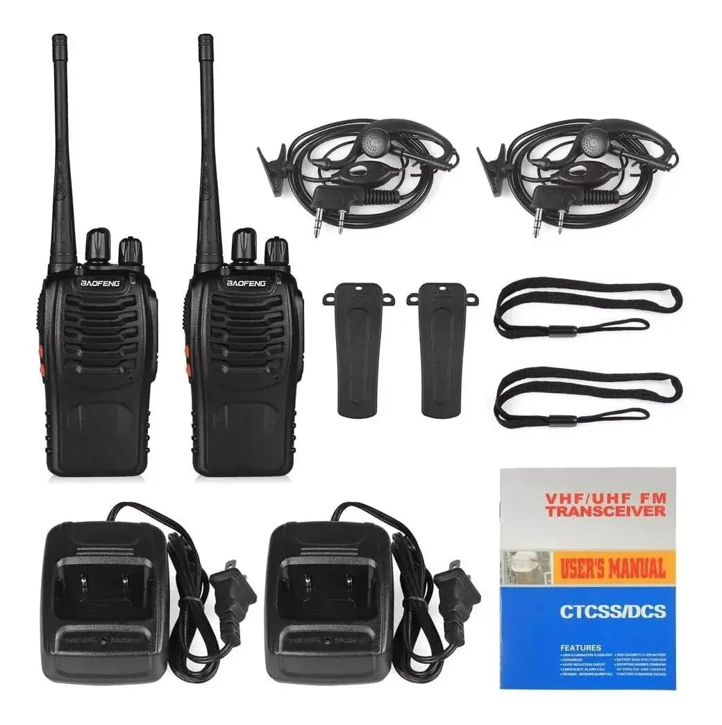 🏷️2 Radios Walkie Talkie Baofeng Bf888s🏷️