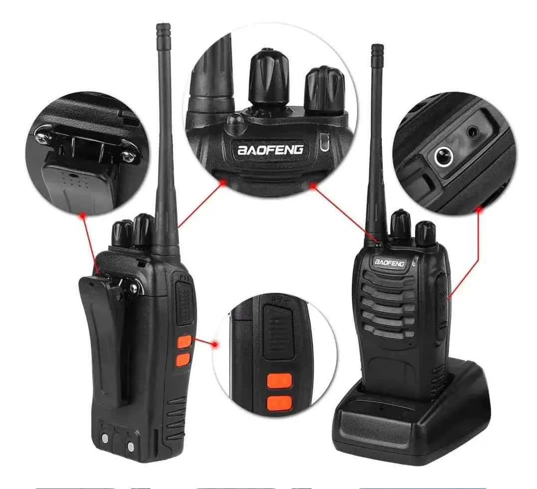 🏷️2 Radios Walkie Talkie Baofeng Bf888s🏷️