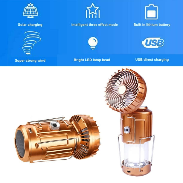 🔦Linterna Led, 👀Ventilador, Power Bank🫶
