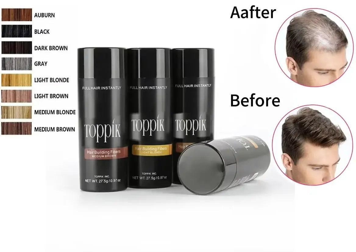 👩🦰Toppik 27.5gr 👴+🧓 Peine Guía 🦁
