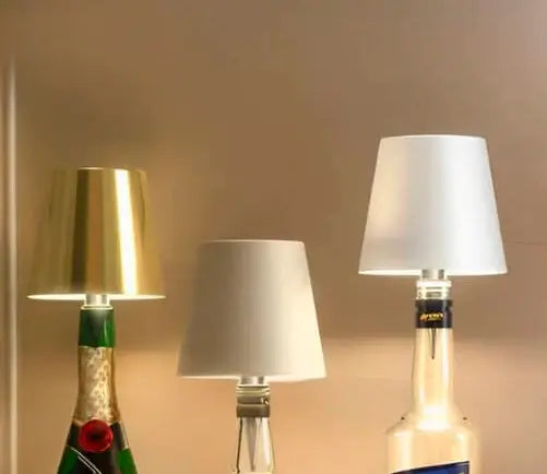 ❤️Lampara Para Botella Color negro☘️