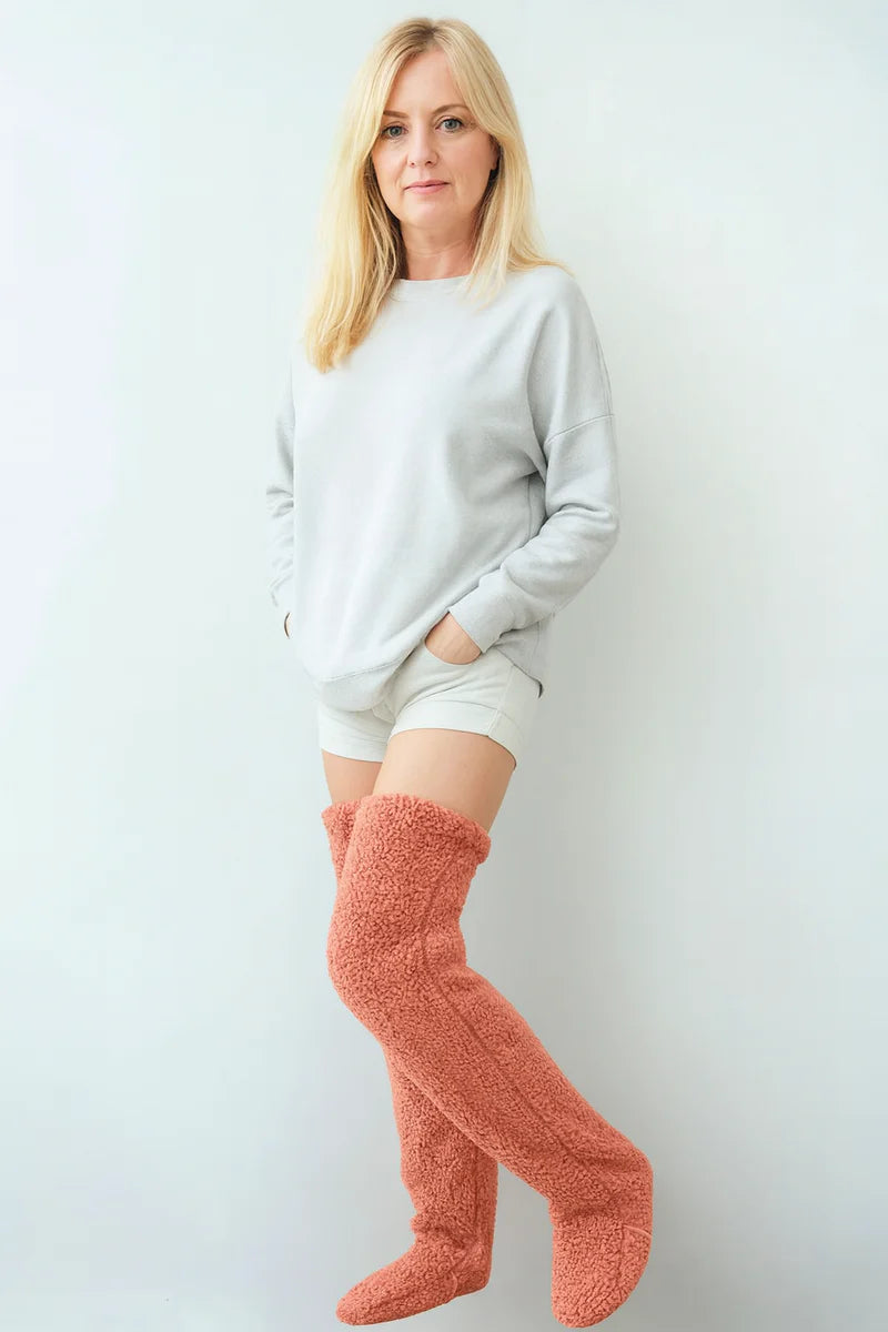 🧸Nuvia™ 💤🧦Calcetines Largos Y Peludos Para Frio❄️