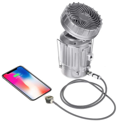 🔦Linterna Led, 👀Ventilador, Power Bank🫶