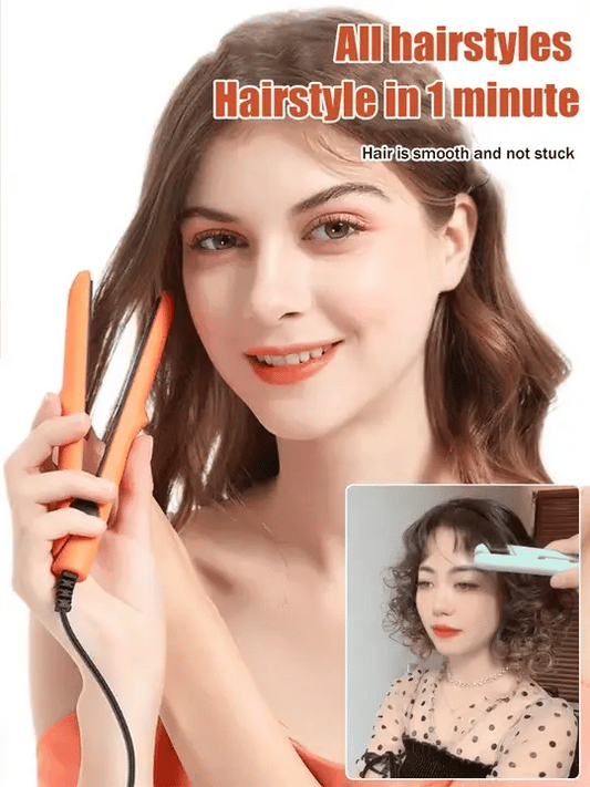 👩‍🦱Mini plancha rizador 🎀- 🫶Alisador👩‍🦰