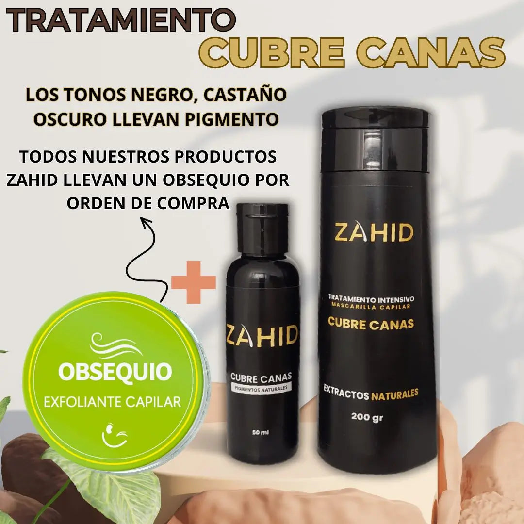 👌Zahid 😶‍🌫️ Tratamiento Cubre canas😍