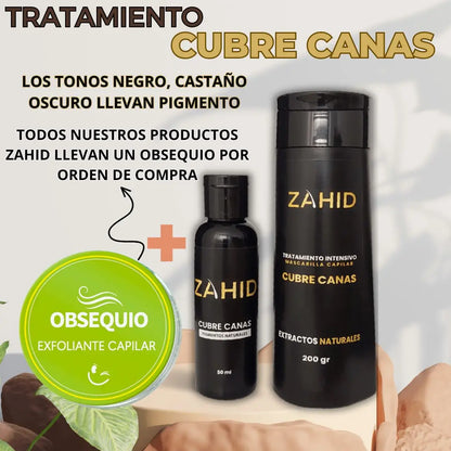 👌Zahid 😶‍🌫️ Tratamiento Cubre canas😍