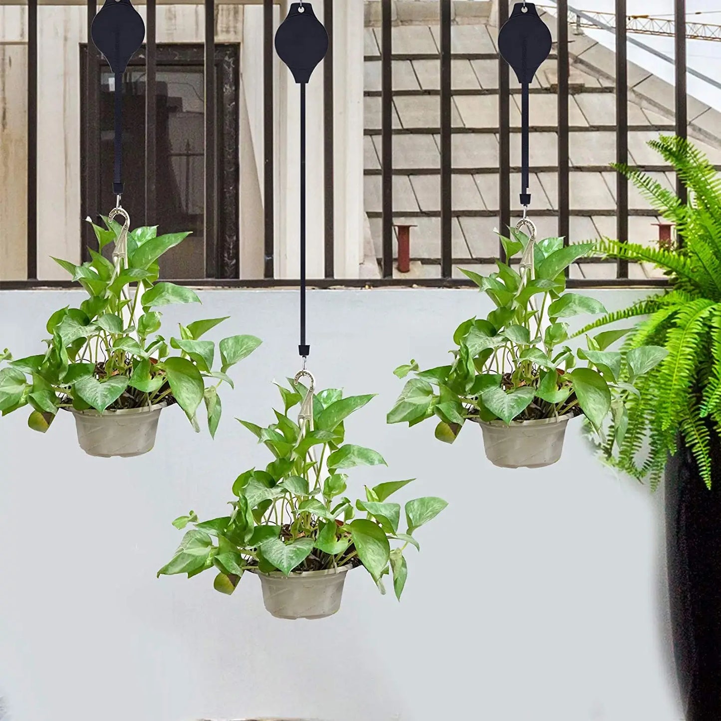 🍀FlowerLift™ 🌿Polea Inteligente para Macetas🧩