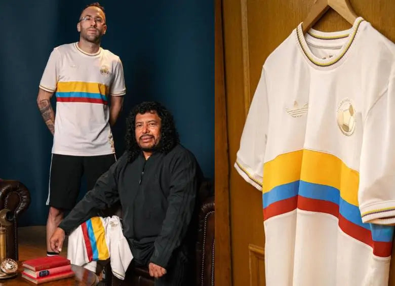 Camiseta Centenario Selección Colombia + Balón