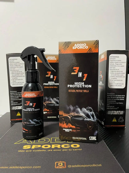 🚘Nano Cerámico Premium Wax 120 ML + PAÑO🏍️