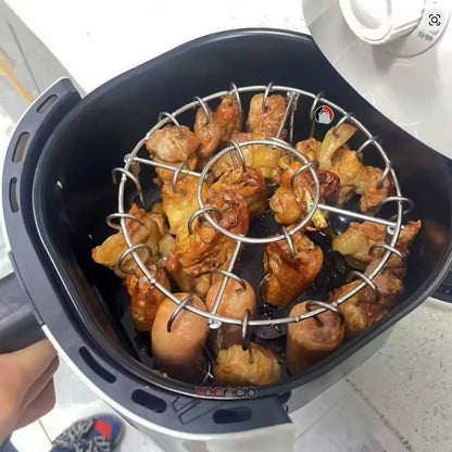 🍗Parrilla Para Brochetas🥦🍡 en Freidora de Aire🍽️