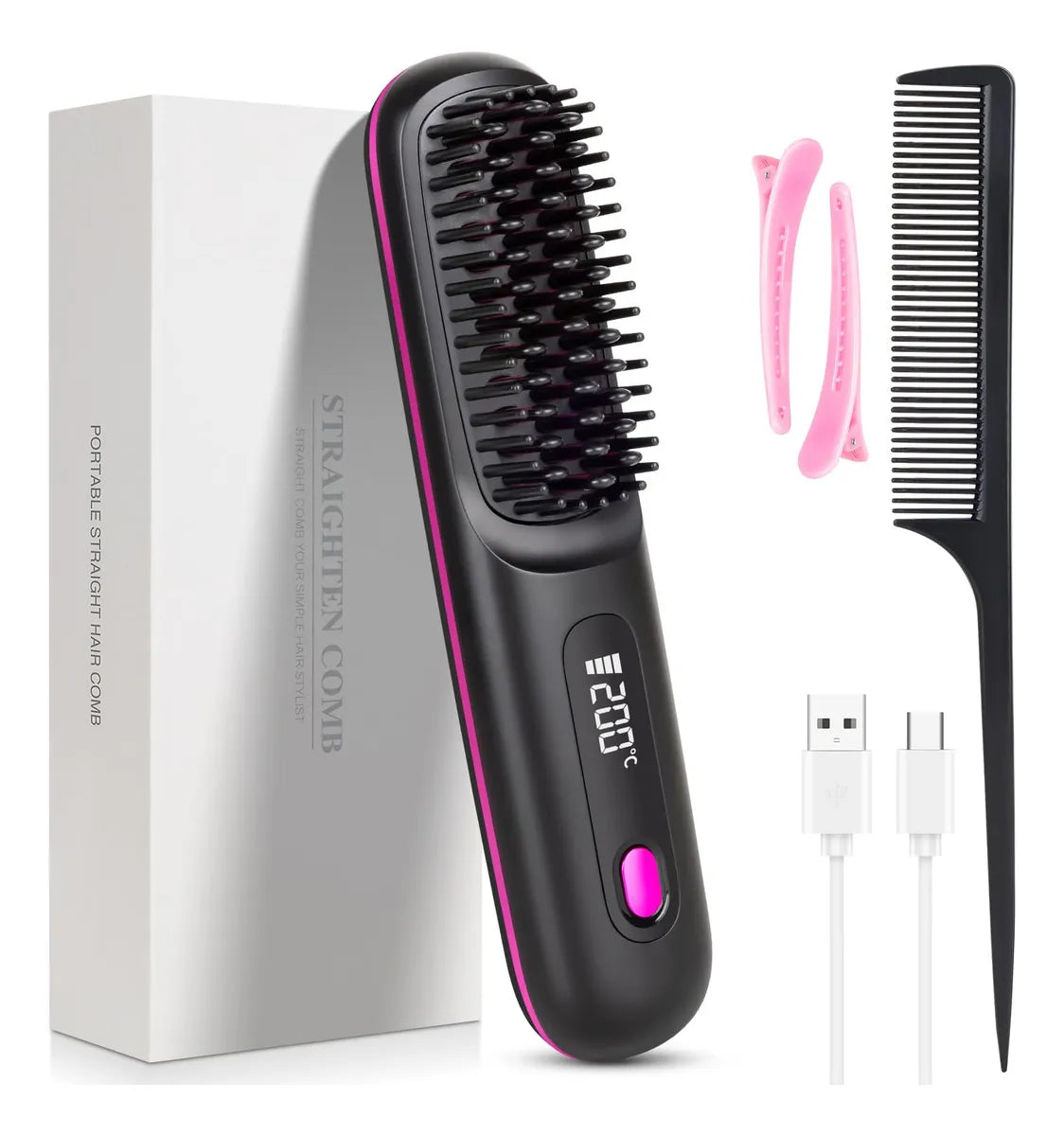 Kit Cepillo alisador Portátil