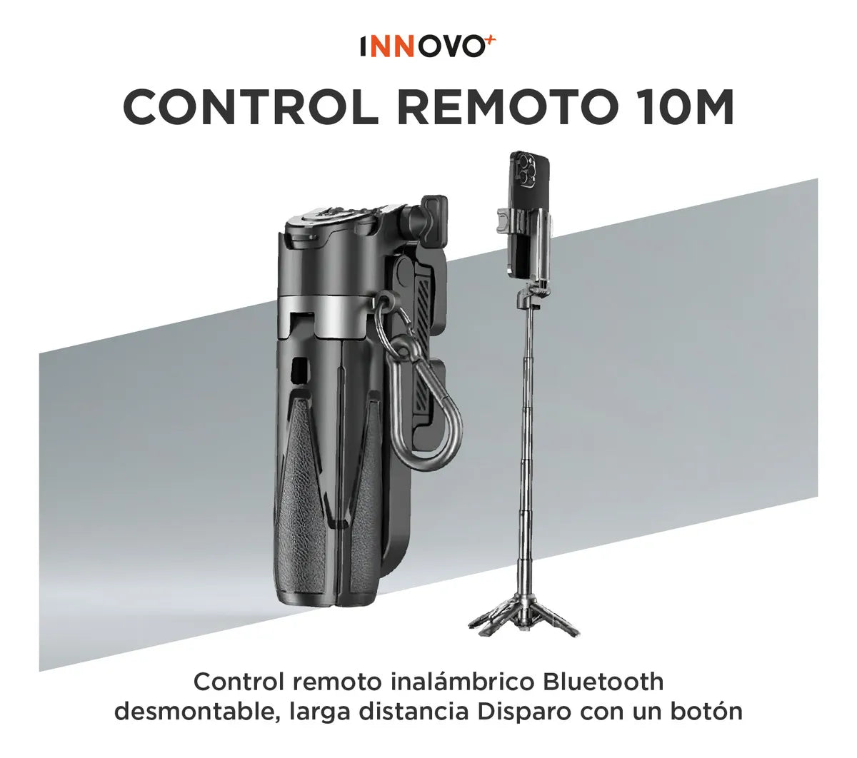 Selfie Stick Tripode Portatil Quadpod