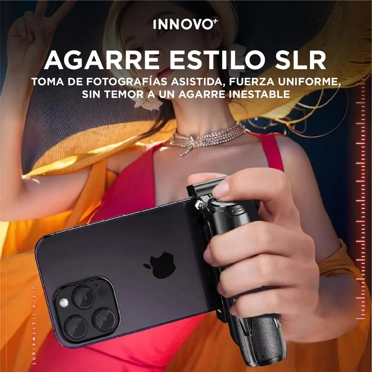 Selfie Stick Tripode Portatil Quadpod