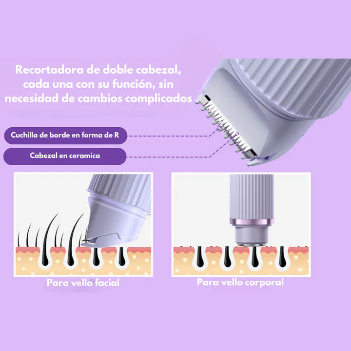 ♥️SkinSafe Pro™💞 Afeitadora Doble Punta😍