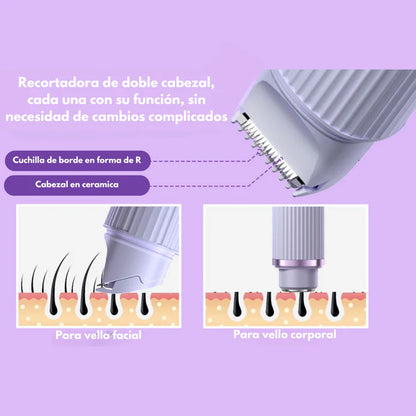 ♥️SkinSafe Pro™💞 Afeitadora Doble Punta😍