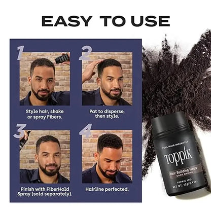 👩‍🦰Toppik 27.5gr 👴+🧓 Peine Guía 🦁