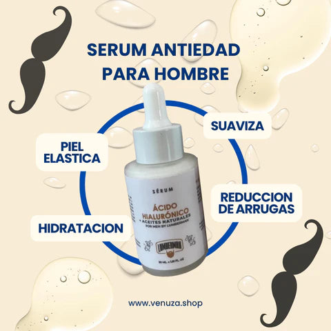 🦍Sérum🫢Ácido Hialurónico For Men 😎 Lumberman