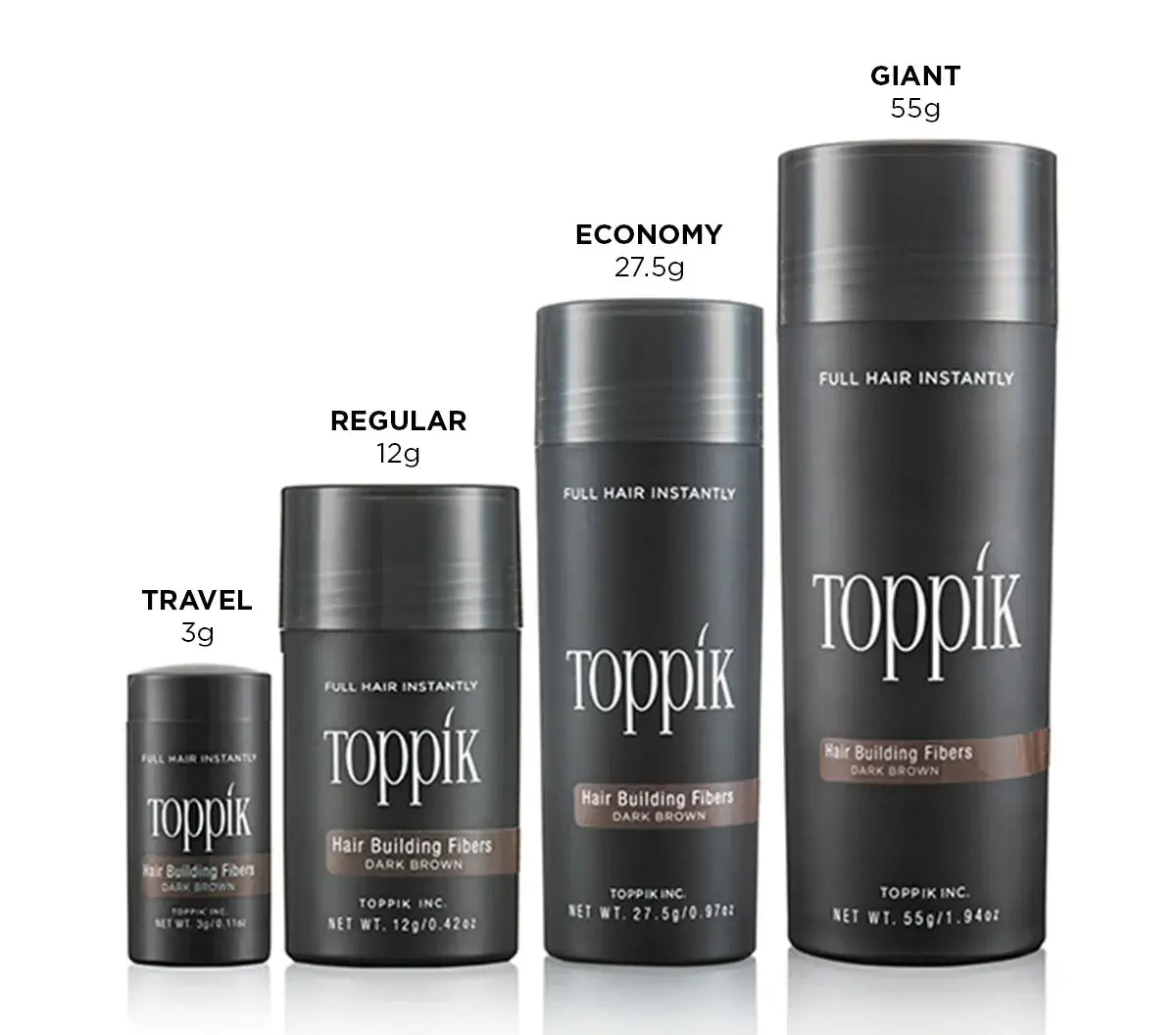 👩‍🦰Toppik 27.5gr 👴+🧓 Peine Guía 🦁