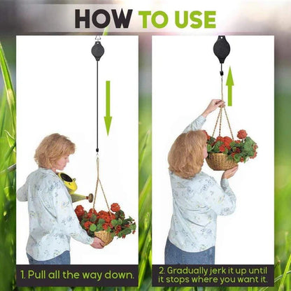 🍀FlowerLift™ 🌿Polea Inteligente para Macetas🧩