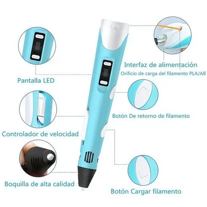 🚀CreaNova™ 🎨✏️Boligrafo 3d🎁