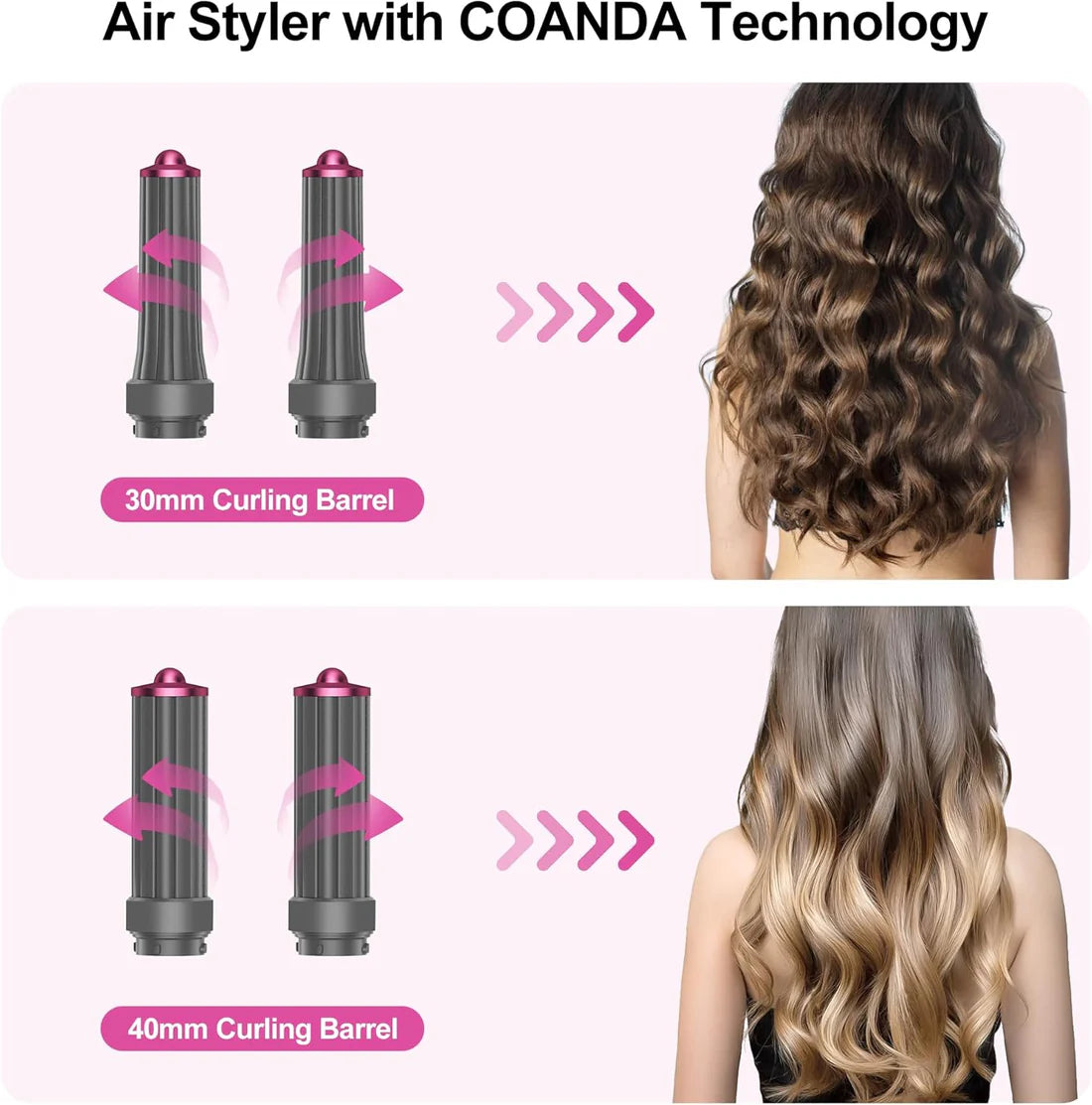 💕Cepillo Secador💁‍♀️✨5 En 1 Alisador De Pelo🎀