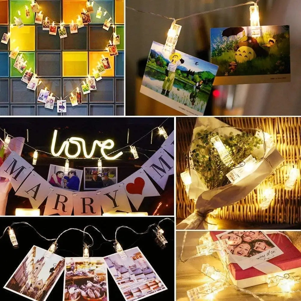 ✨Guirnalda Luz Led para Fotografías📸 ✨2X1 para 40 Fotografías💡