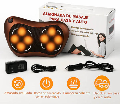 👏Confort Duo™🤸🏃‍♀️‍➡️ Cojín Masajeador + Parches Reparadores😍