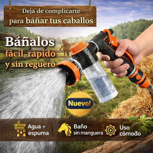Rociador Equino🐴CampoFlow™🫧