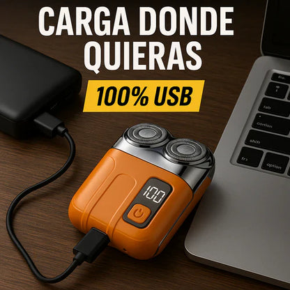 🧘PowerMini 🐾🛡️ Afeitadora Turbo Recargable🕺