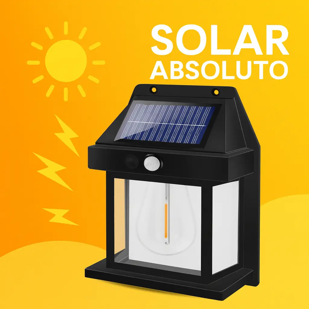 💡EcoLuz 360™🔋🌙Farol Solar de Pared Exterior por 2 Unidades🌧️