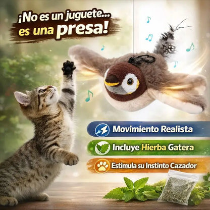 😻CatFly™🐦Pájaro Interactivo Para Gatos🪶