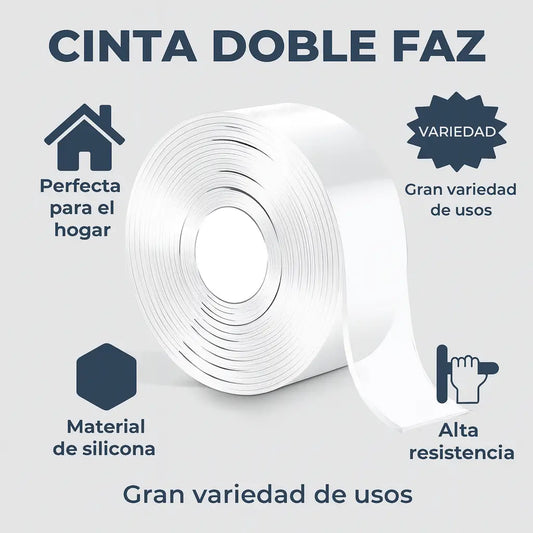 👨‍🔧Cinta Doble Faz de Silicona💡🧓  3 Unidades, La Protección de tu Hogar🕸️