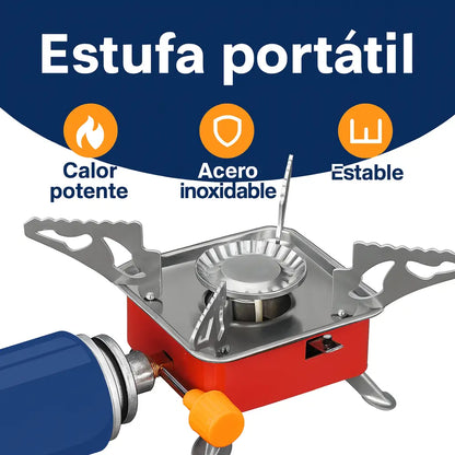 👩‍🍳TurboChef™ 🍕🥩 Estufa Portátil de Gas Butano🫕
