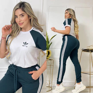 Flex Mode™ Conjunto de Moda Sudadera y Camiseta