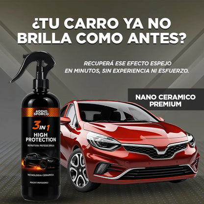 🚘Nano Cerámico Premium Wax 120 ML + PAÑO🏍️