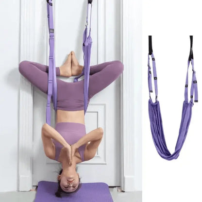 ⚖️GravityFlow™🧘‍♀️Hamaca Aérea Para Yoga🤸
