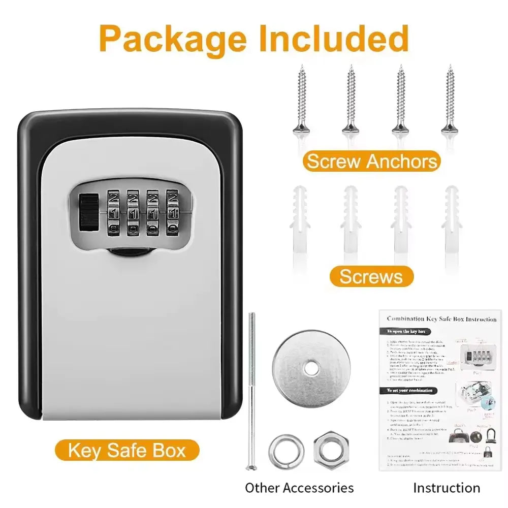 Caja de seguridad llaves