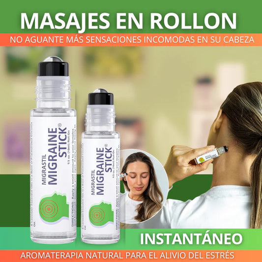 👌Migrastick 😍 Masaje Migraña🤸