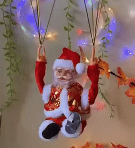 🎄Papá Noel en Paracaídas 🪂🎅- El Espíritu Navideño en Movimiento🕯️